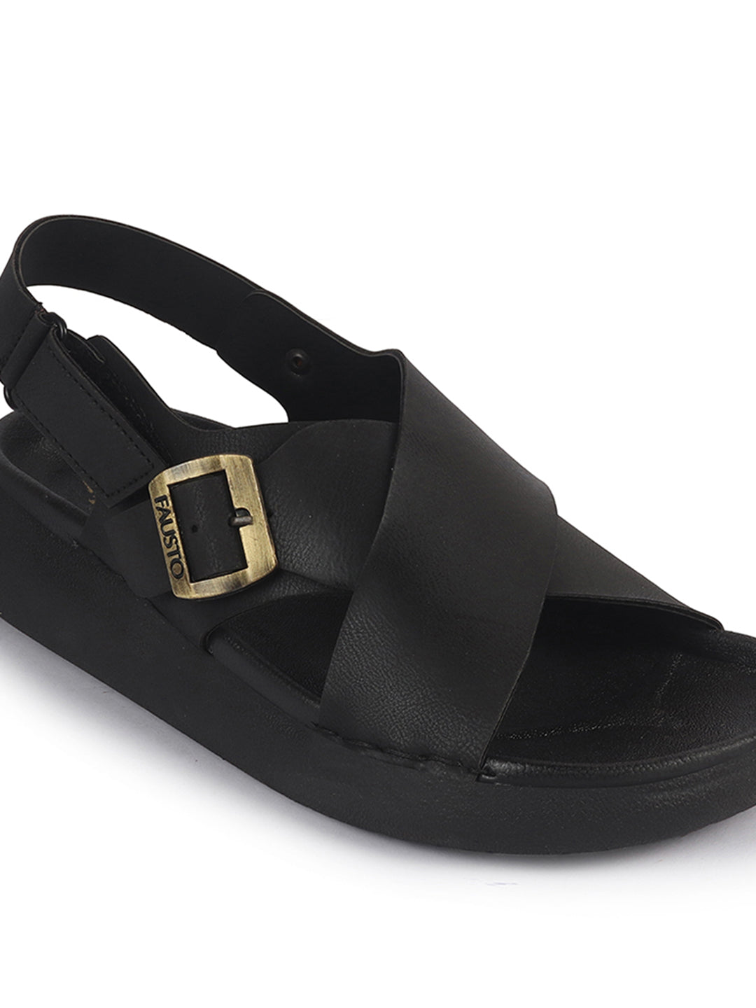 adjustable buckle sandals