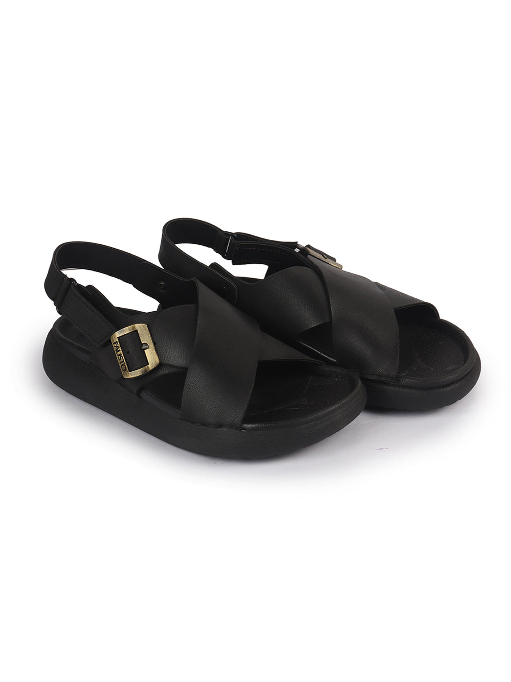 adjustable buckle sandals