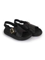 adjustable buckle sandals