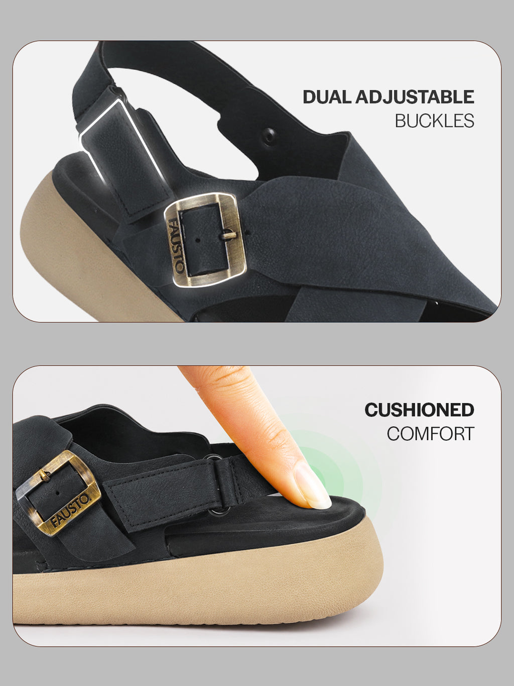 hook and loop slingbacks