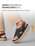 hook and loop slingbacks