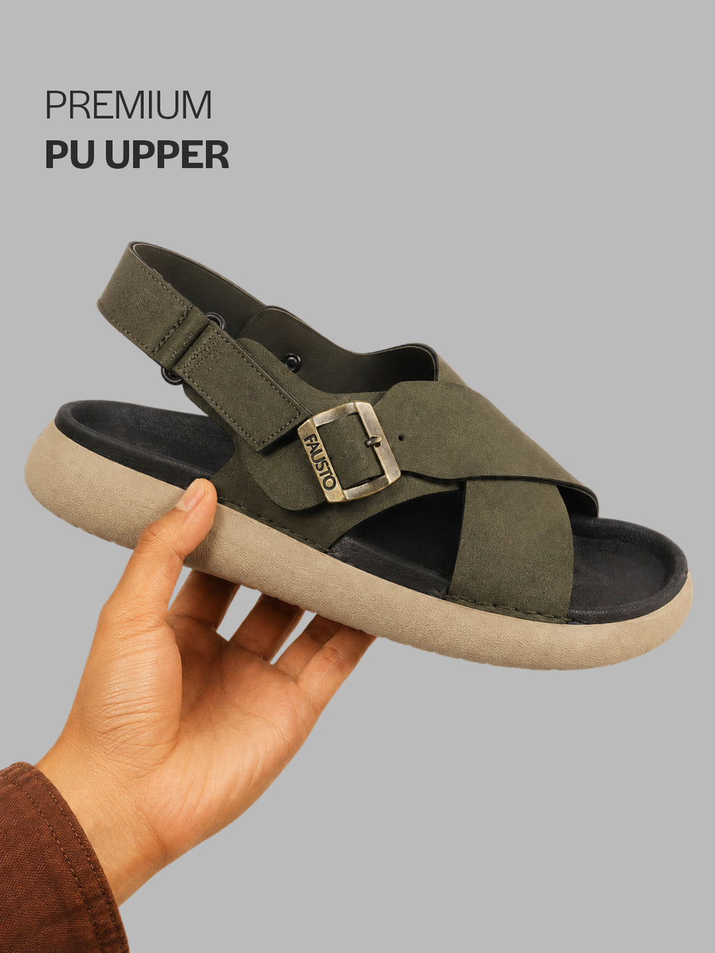 contoured footbed sandals