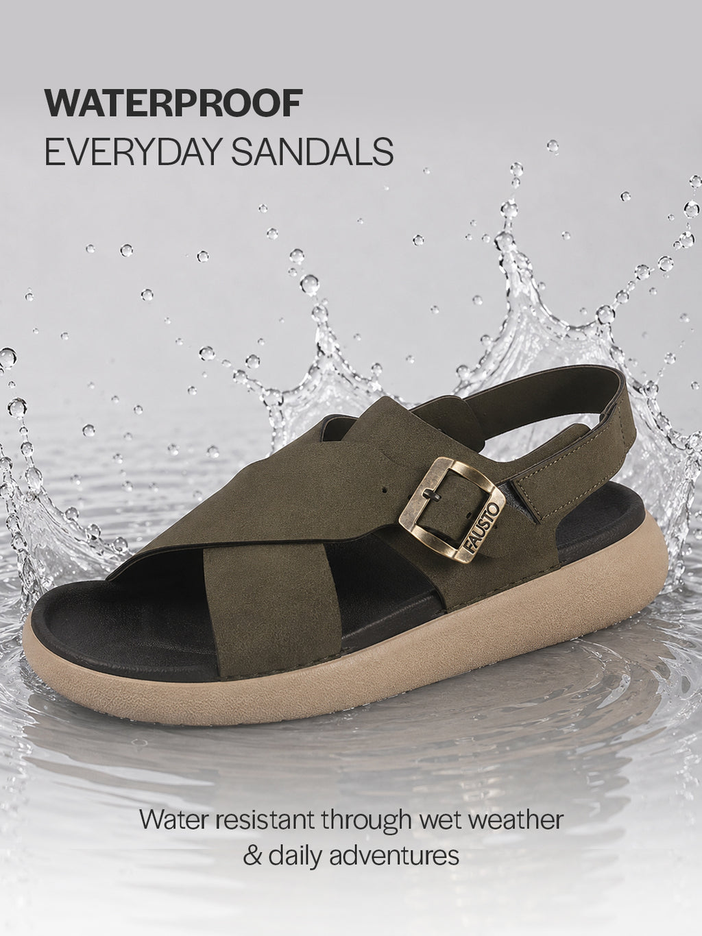 contoured footbed sandals