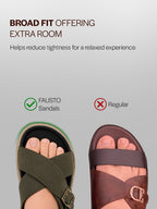 contoured footbed sandals
