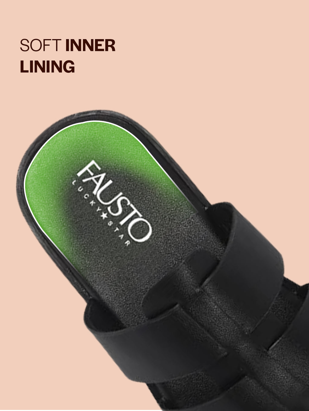 Men Black Multi Strap Closed Toe Breathable Slip On Slippers with Soft Cushioned Footbed for All Day Comfort | Indoor, Travel, Walking Sliders with Slip Resistant Sole