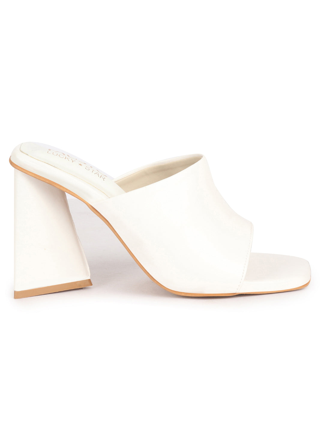 black ankle strap block heels