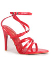 women’s strappy high heel sandals