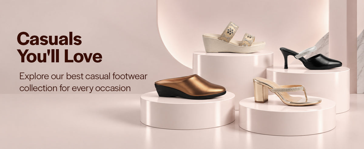 Women Gold Pointed Toe Block Heel Back Open Shoe Style Sandals|Soft Padded Insole|Semi Formal Outfit Shimmering Strap Sandals