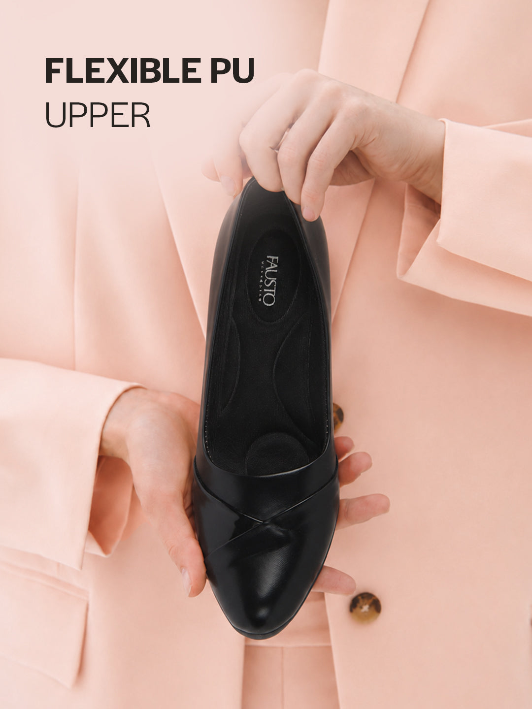 women low heel pumps