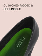 women low heel pumps