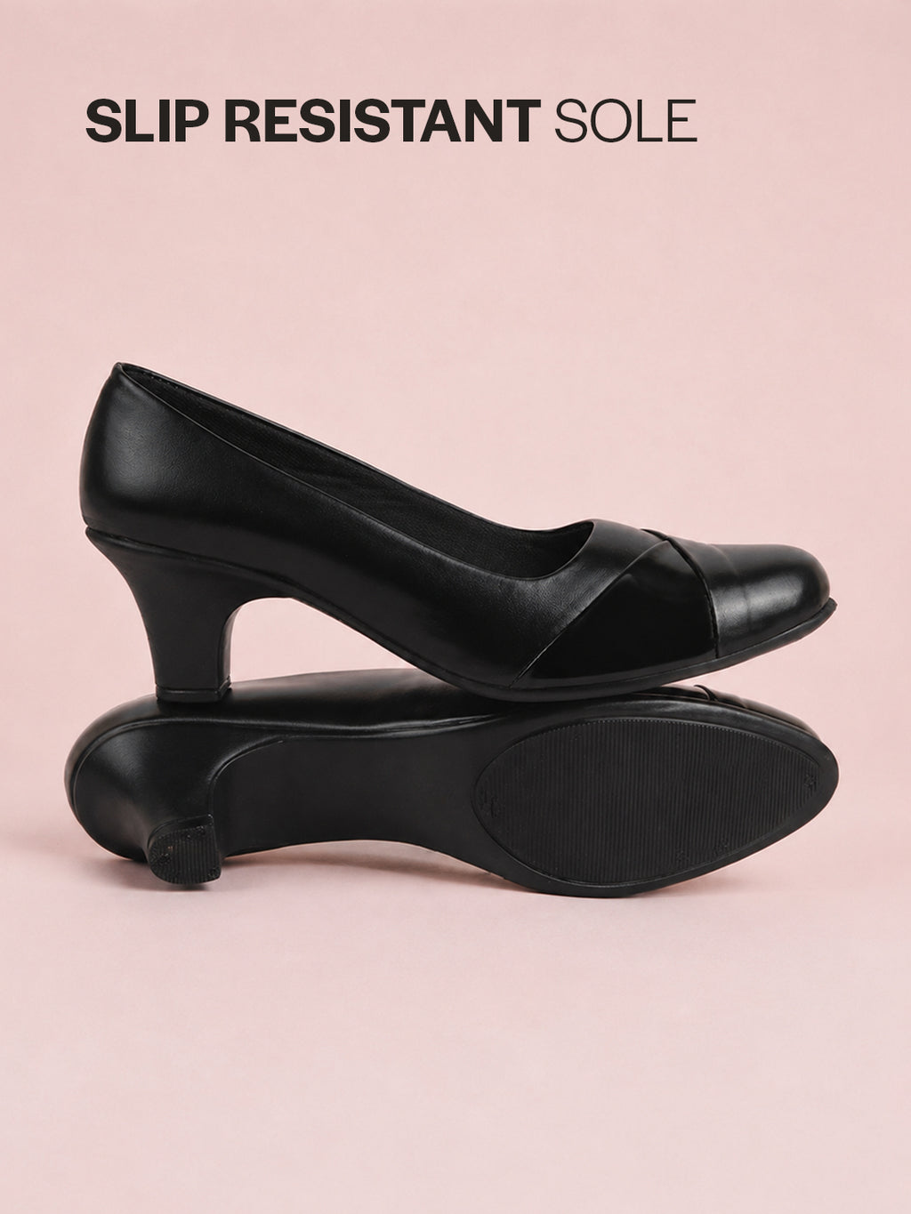 women low heel pumps