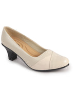 slip on chunky heel shoes