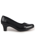 slip on chunky heel shoes