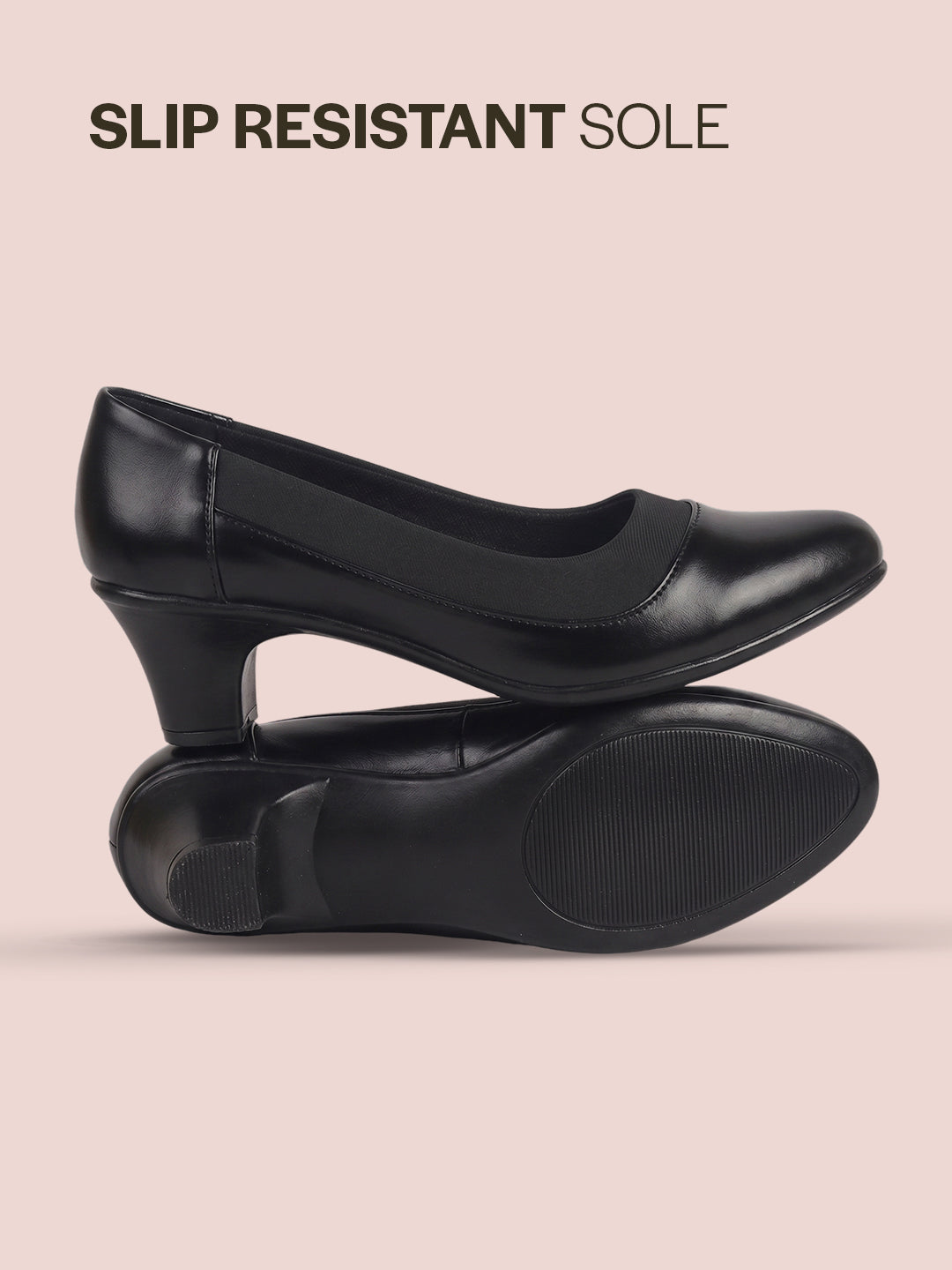 women low heel pumps