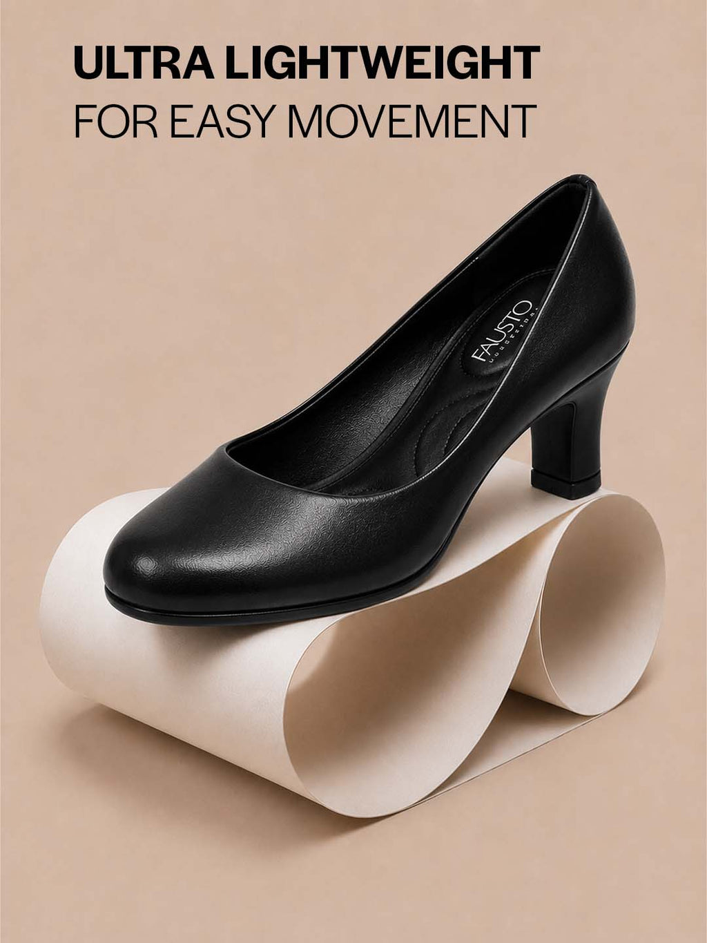 women low heel pumps