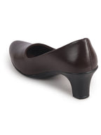 classic slip on dress pumps