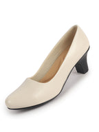light closed toe block heels