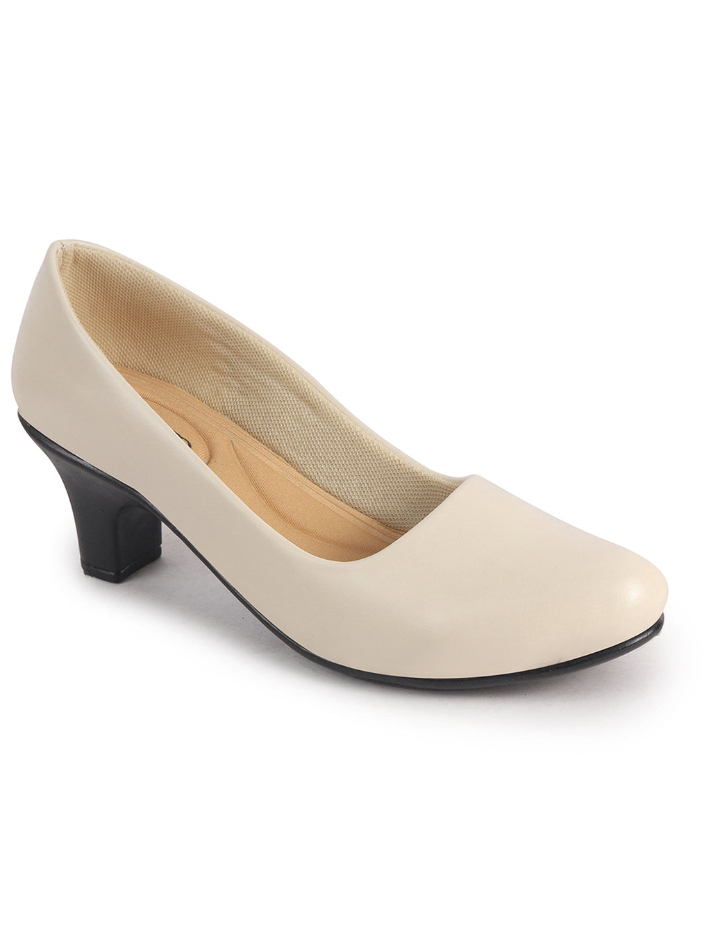 slip on chunky heel shoes