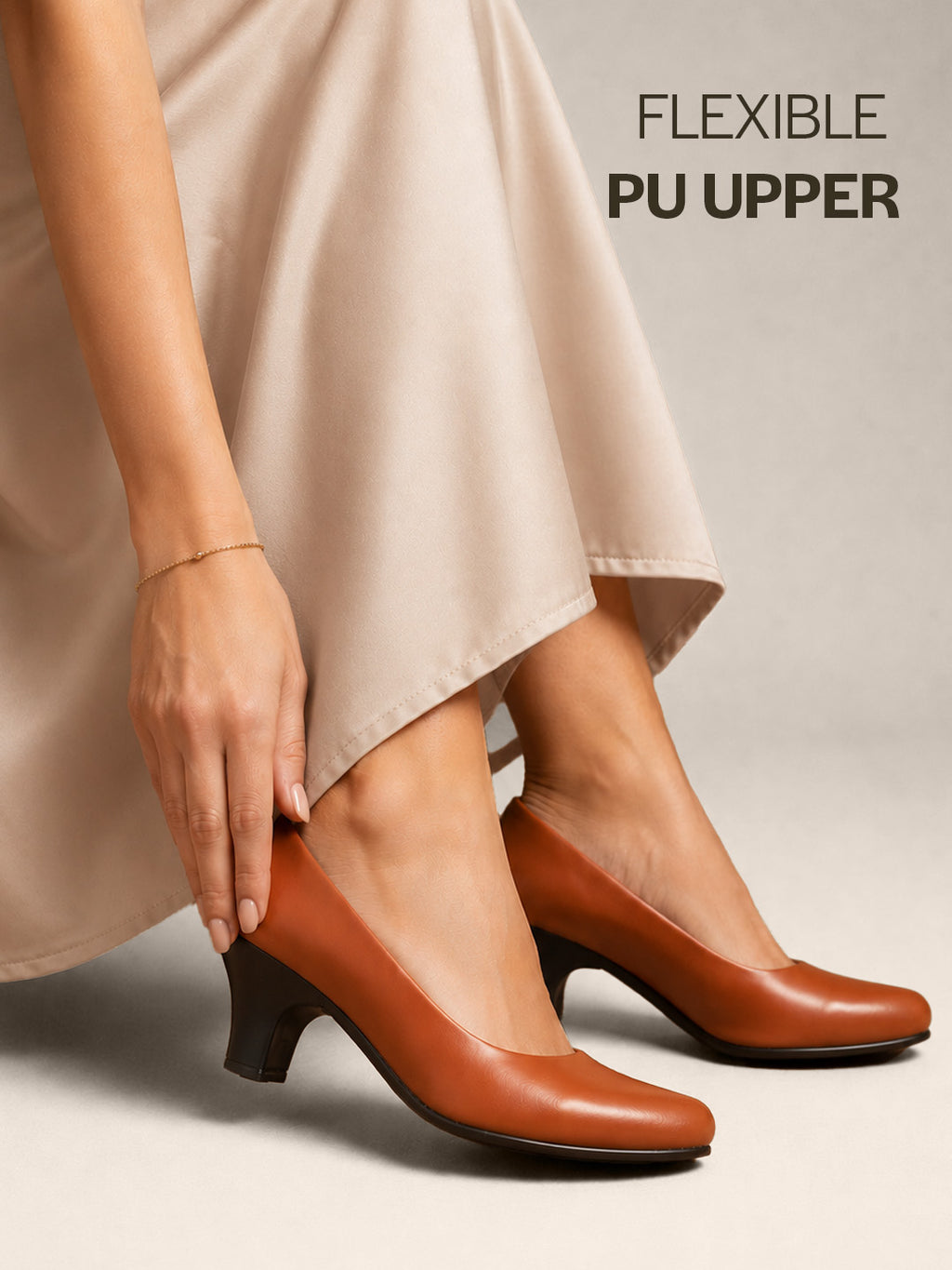 cushioned sole office wear heels