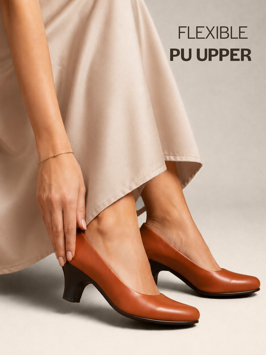 cushioned sole office wear heels