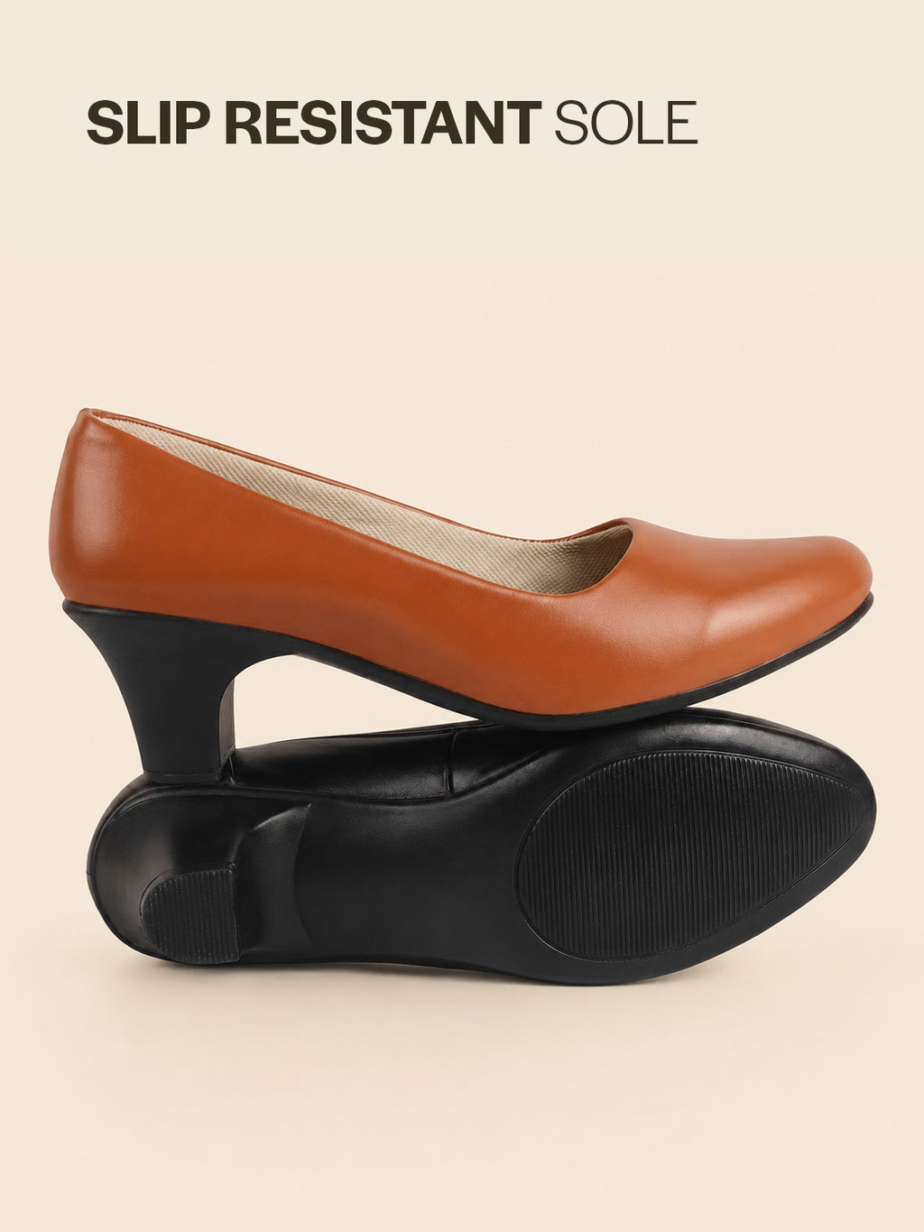 cushioned sole office wear heels