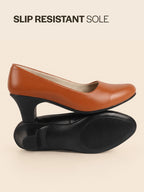 cushioned sole office wear heels