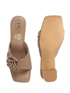 women dressy open toe block heels