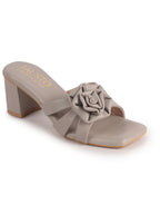 wedding party wear heeled mules