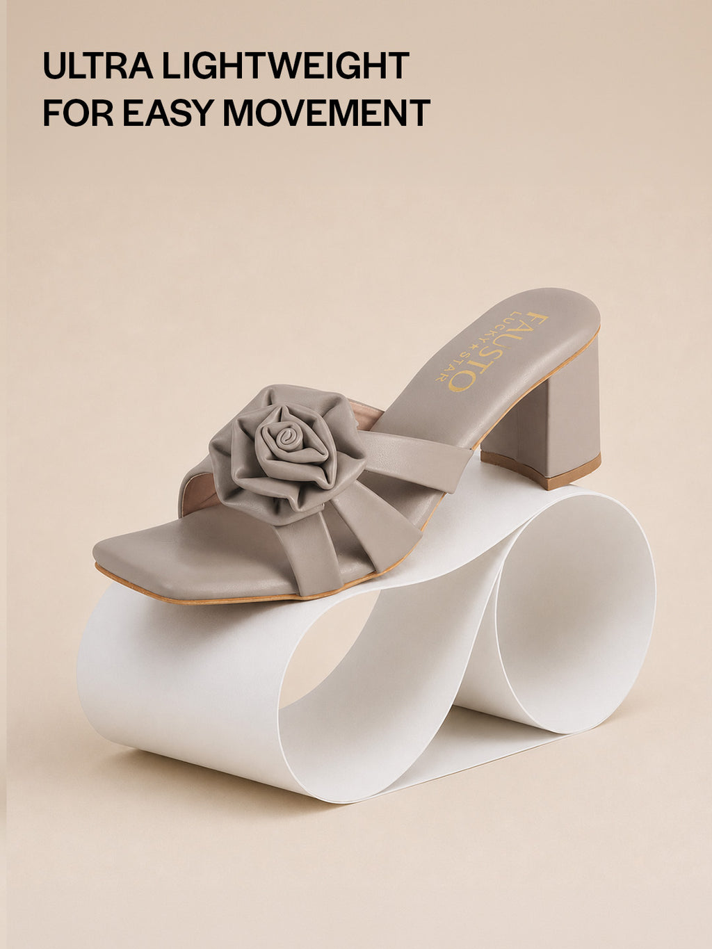 square toe slide sandals for women