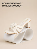 wedding party wear heeled mules