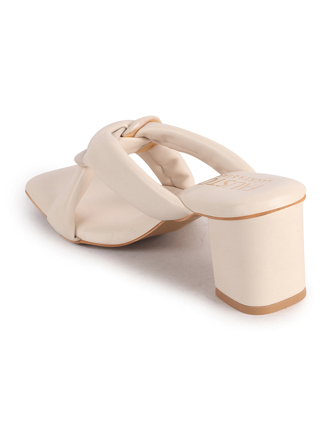 festive wedding party wear heeled slides