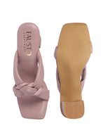 comfortable block heel sandals purple