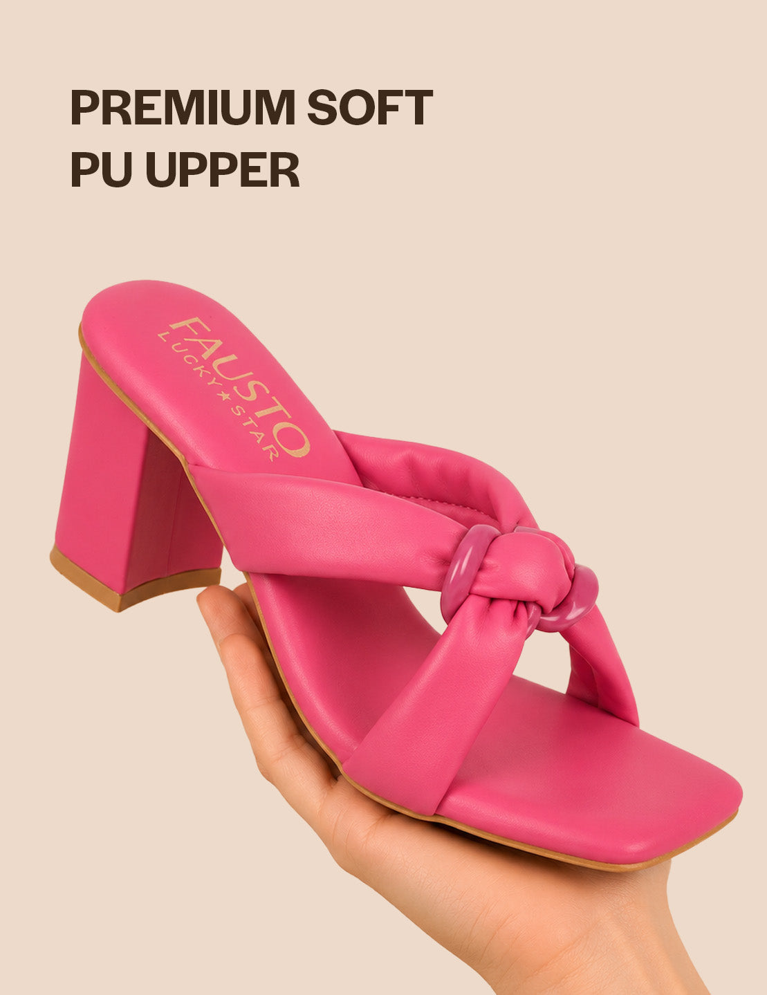 pastel designer slip on heels