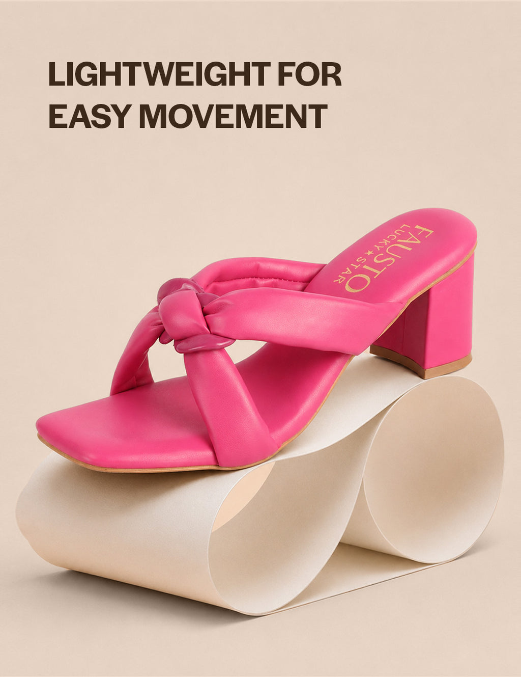 pastel designer slip on heels