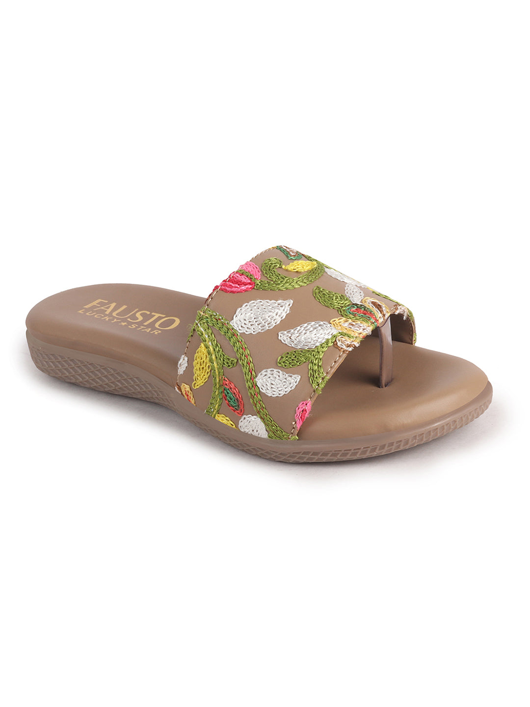 toe ring slide sandals