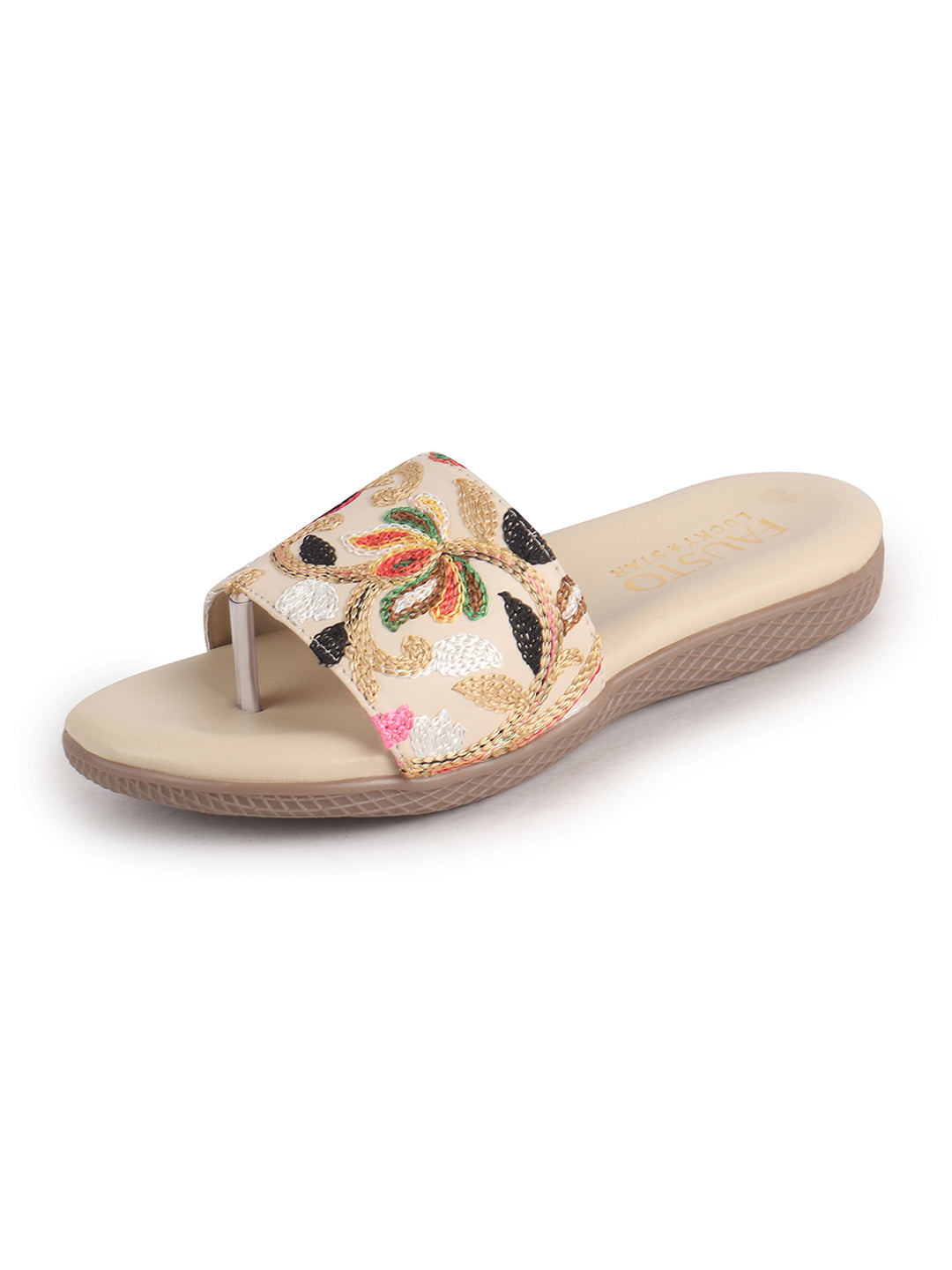 stylish open toe flats