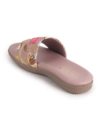 women festive wear flat slides