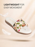 designer thread embroidery wedding sandals