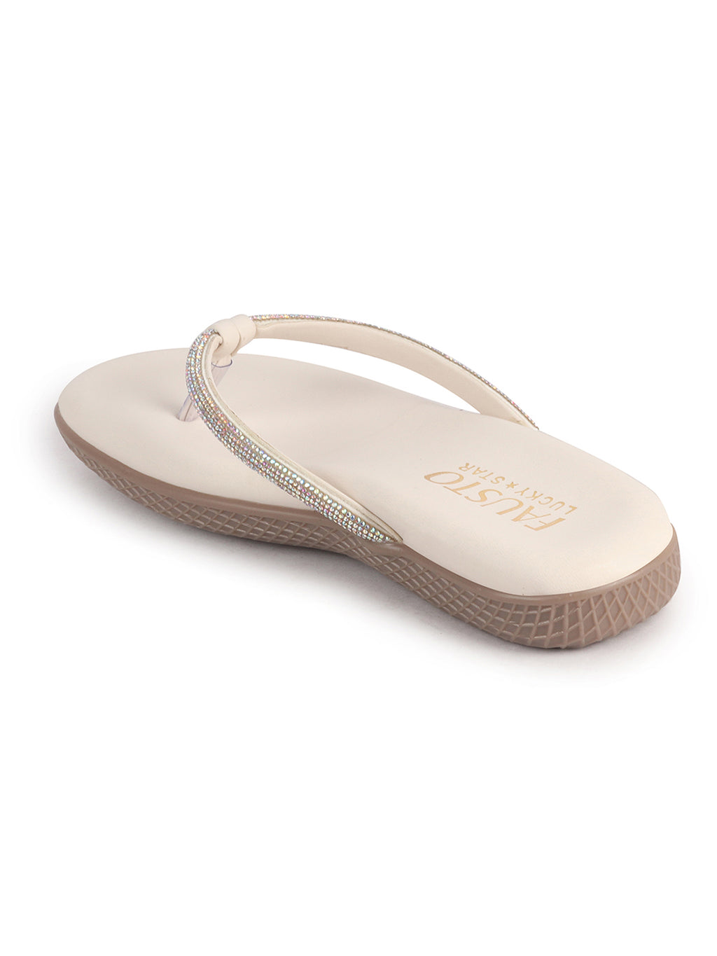 comfortable cushion sole fancy slides
