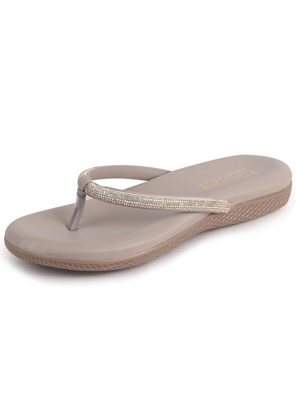 dressy rhinestone thong sandals