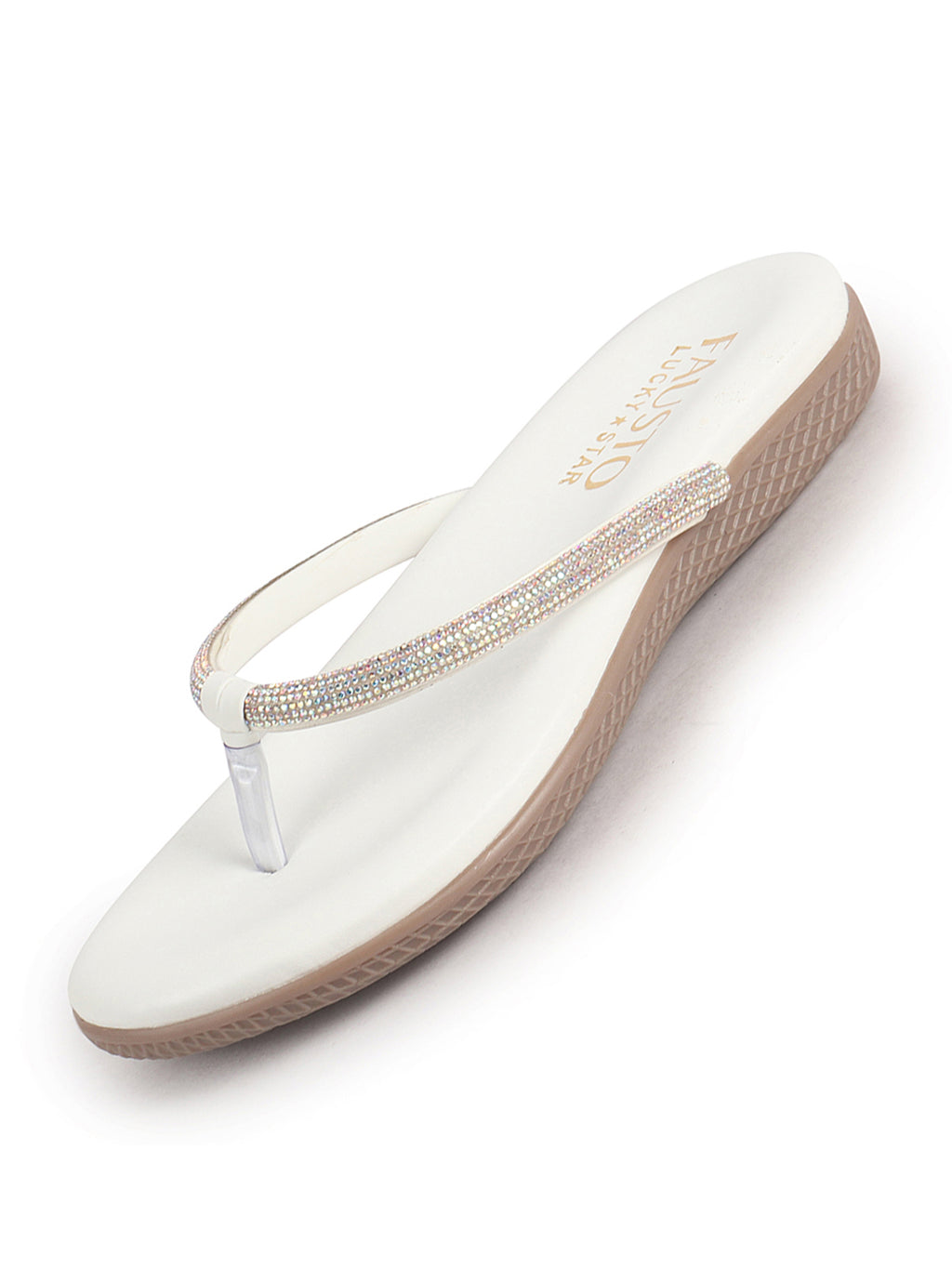designer diamond strap flat sandals