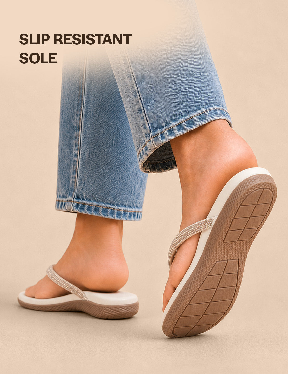 designer diamond strap flat sandals