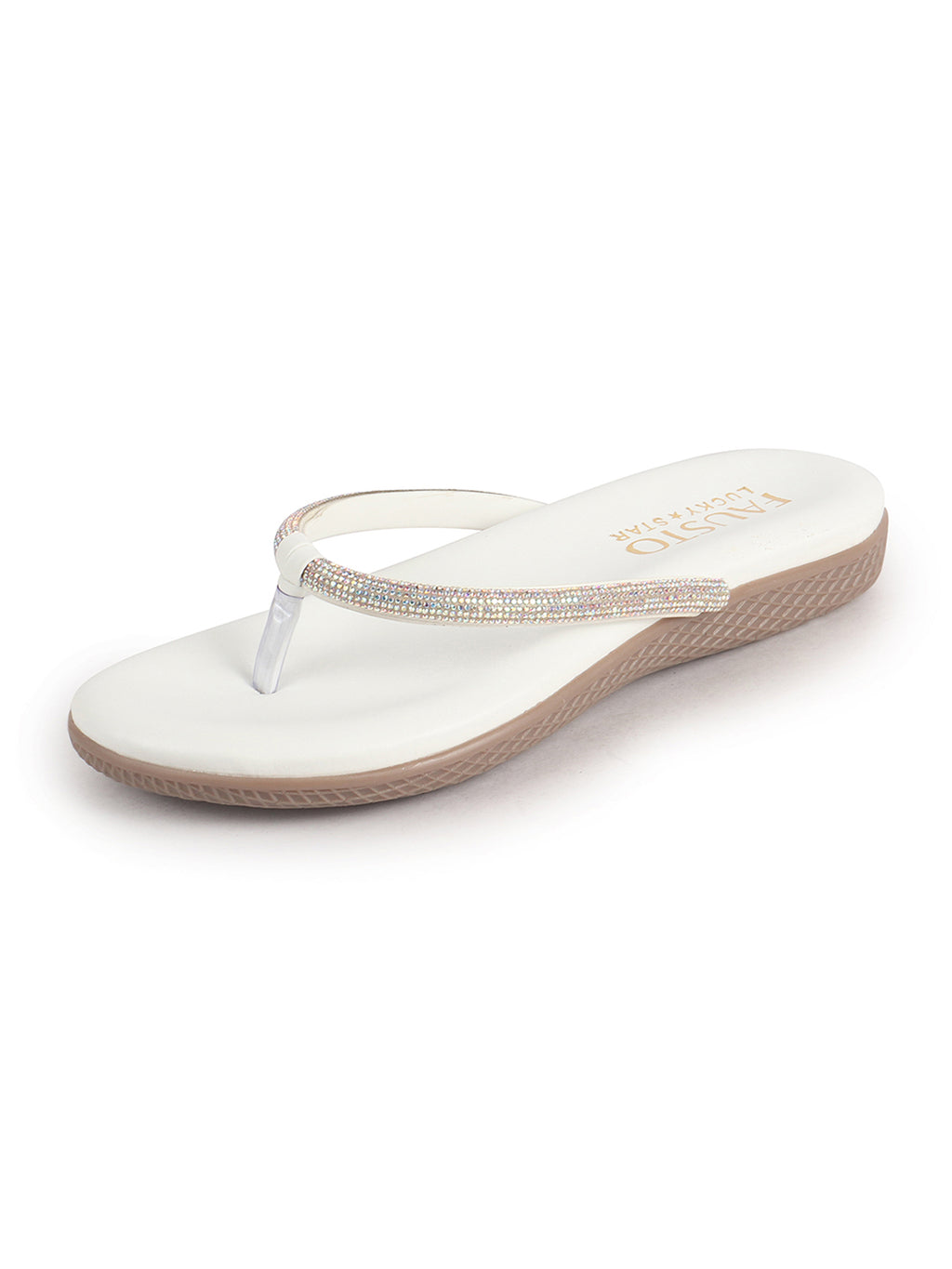 comfortable cushion sole fancy slides