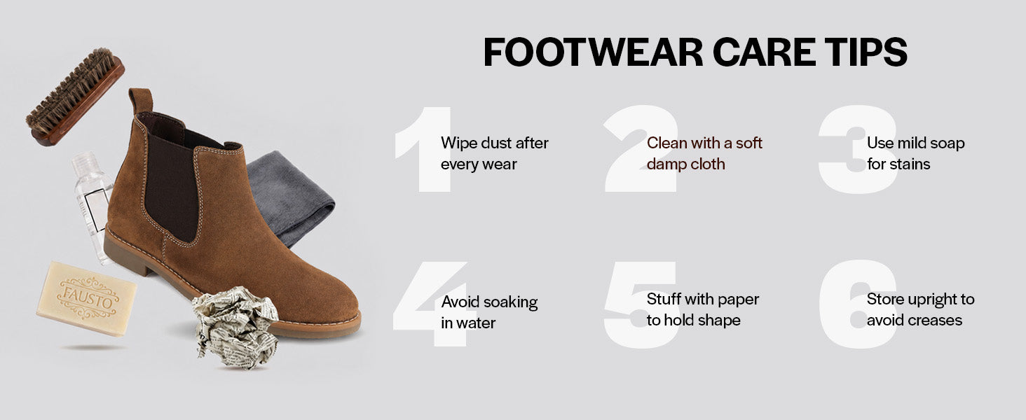 Men Brown Suede Leather High Ankle Slip-On Chelsea Boot with Cushioned Insole|Anti Skid Honey TPR Sole|Shoe for Winter Outfits, Office, Travel, Semi Formal