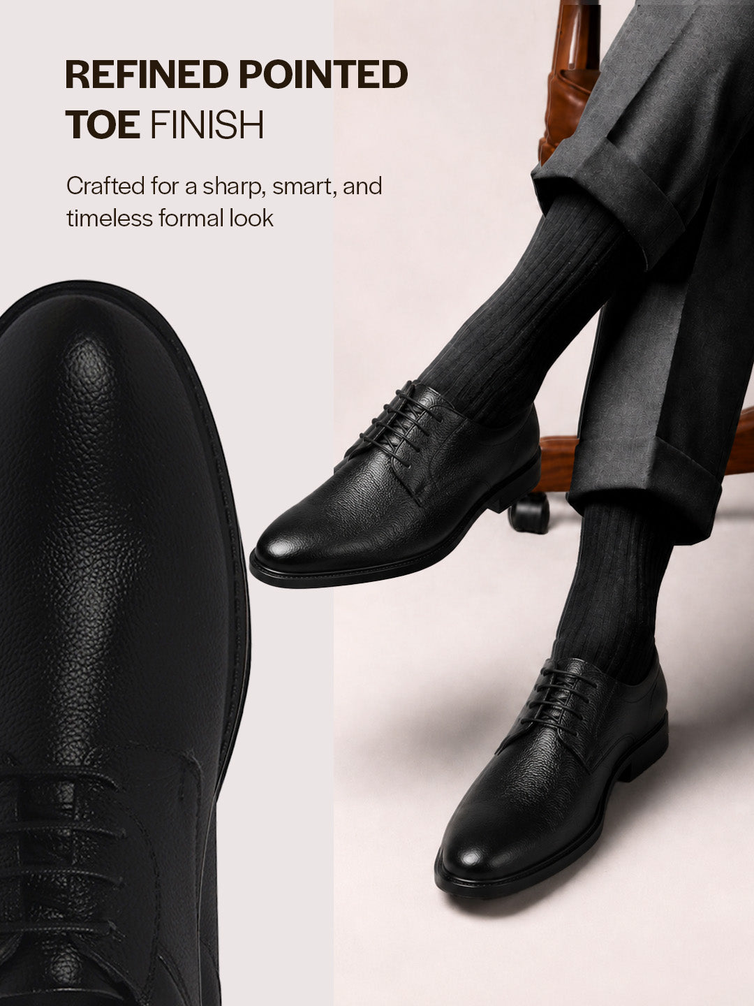 leather shoe