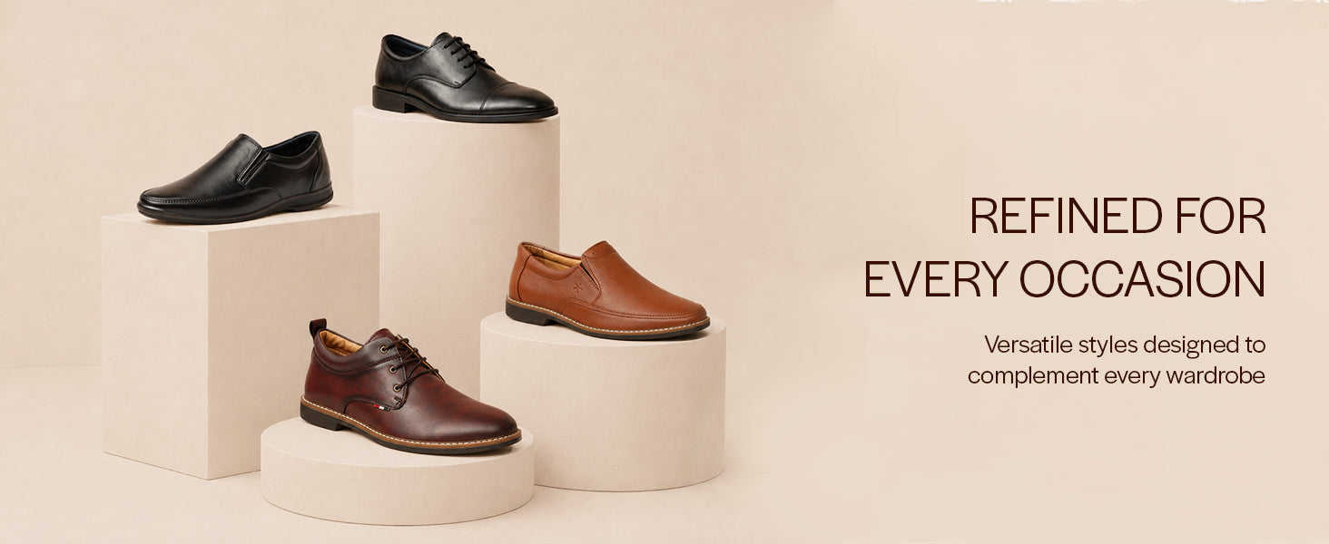 Men Black Genuine Leather Textured Low Heel Office Formal Lace Up Derby Shoes|Soft Cushioned Insole Comfort, Anti Skid Sole|Perfect for Wedding, Event, Party