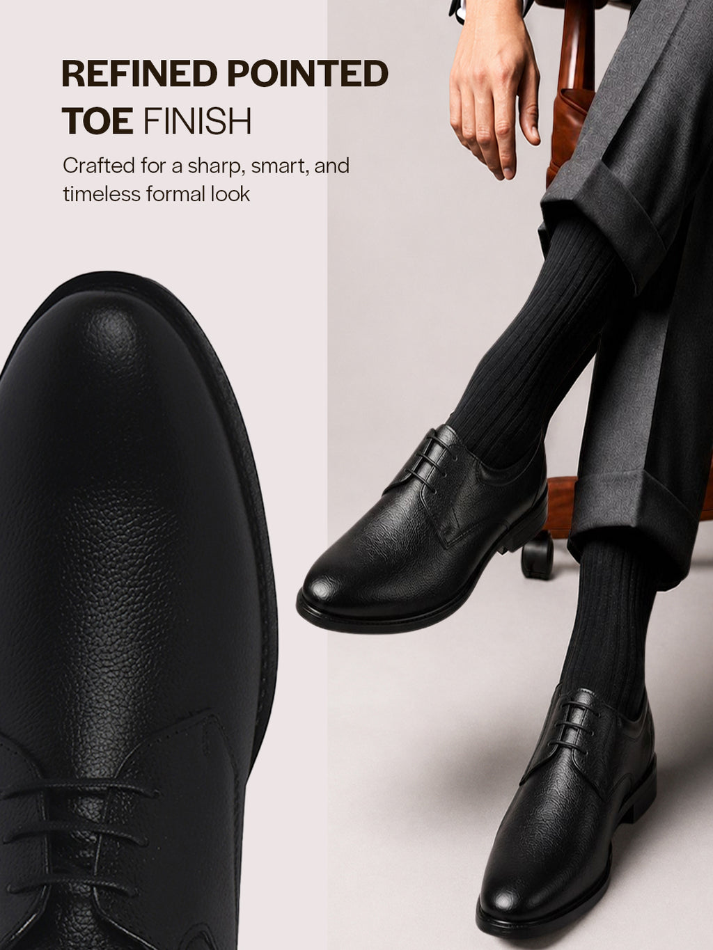leather shoe
