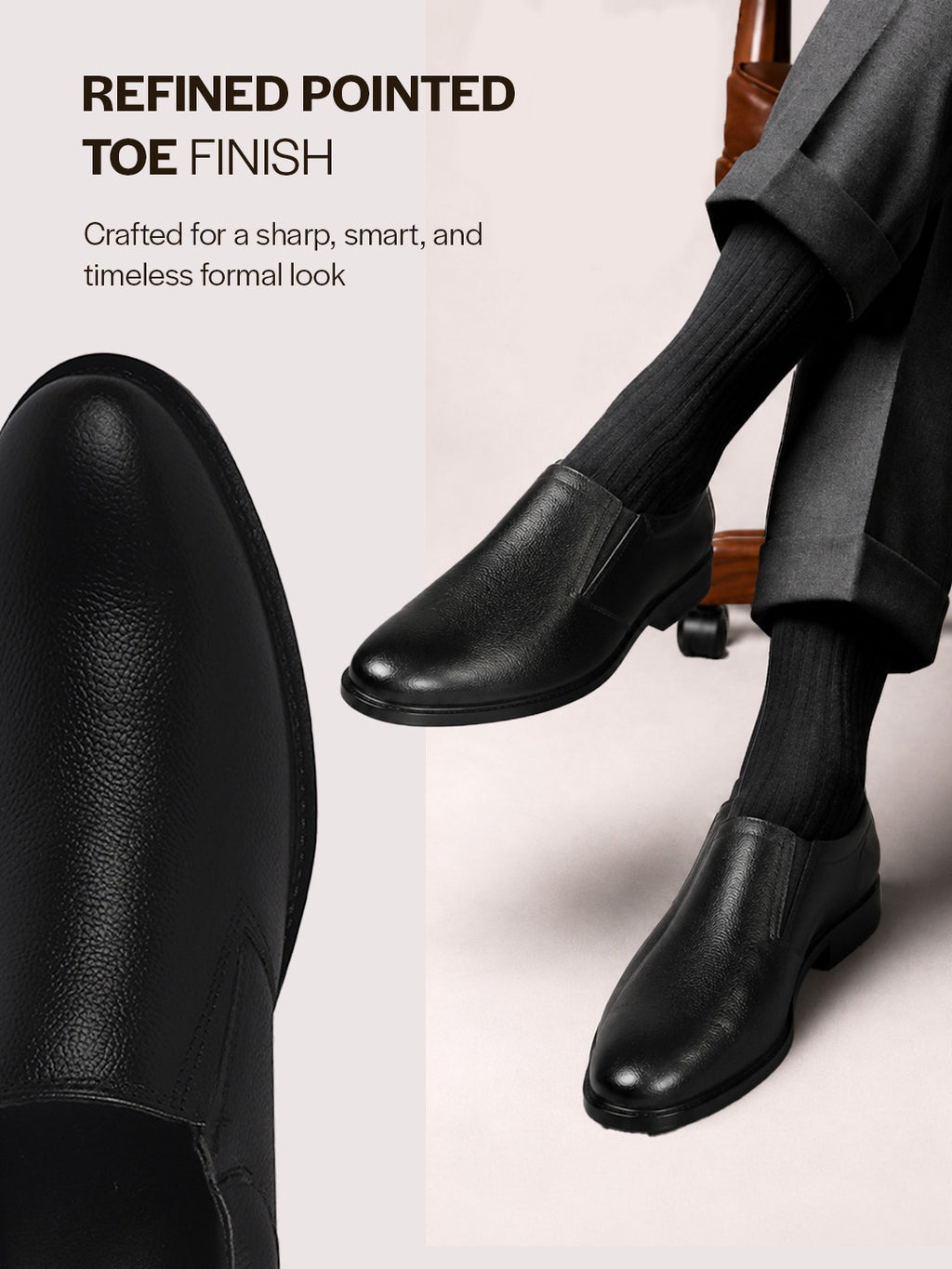 leather shoe