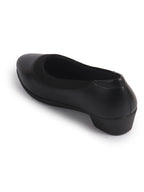 cushioned sole office wear heels red