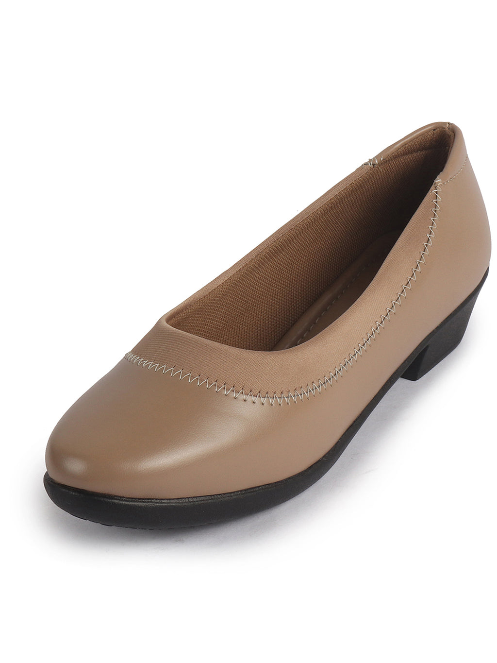 cushioned sole office wear heels red